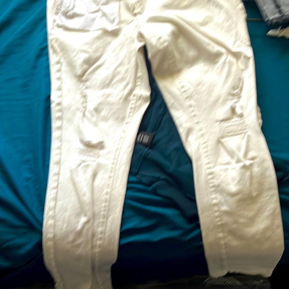 Boyfriend white jeans for torrid